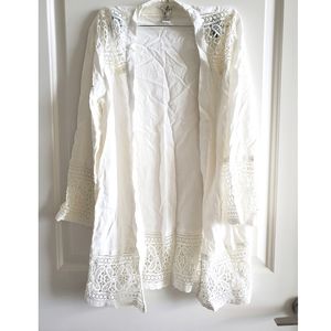 Forever 21 embroidered cardigan